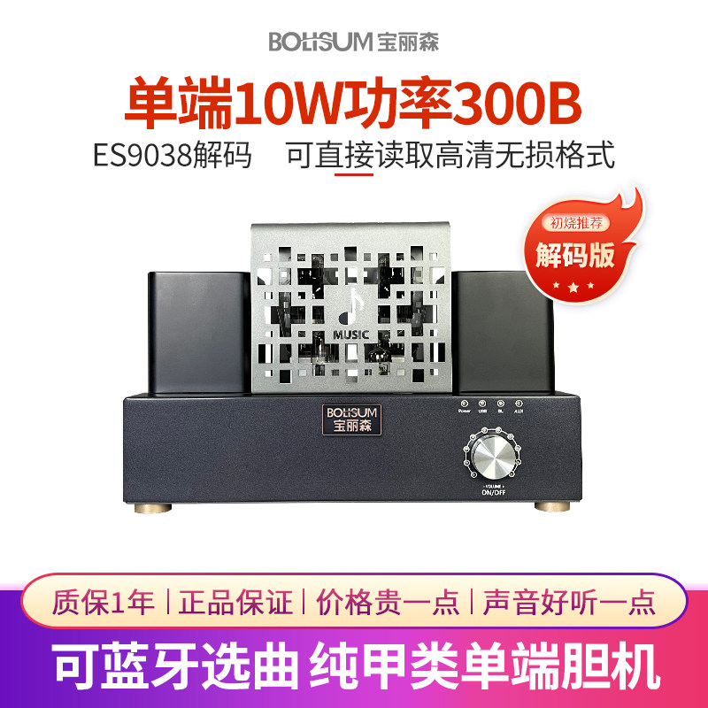 宝丽森300B胆机高配版图片