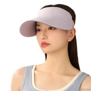 新款防晒帽女士夏季遮阳大檐可折叠无痕一体冰丝男运动空顶太阳帽