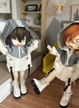 中原中也/太宰治ob11整娃文豪野犬公仔手办生日礼物BJD人偶送朋友