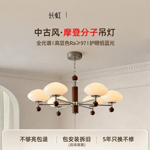 中古包豪斯客厅吊灯2026新款