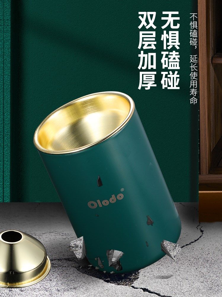 drop funnel stainless steel ashtray  household tide