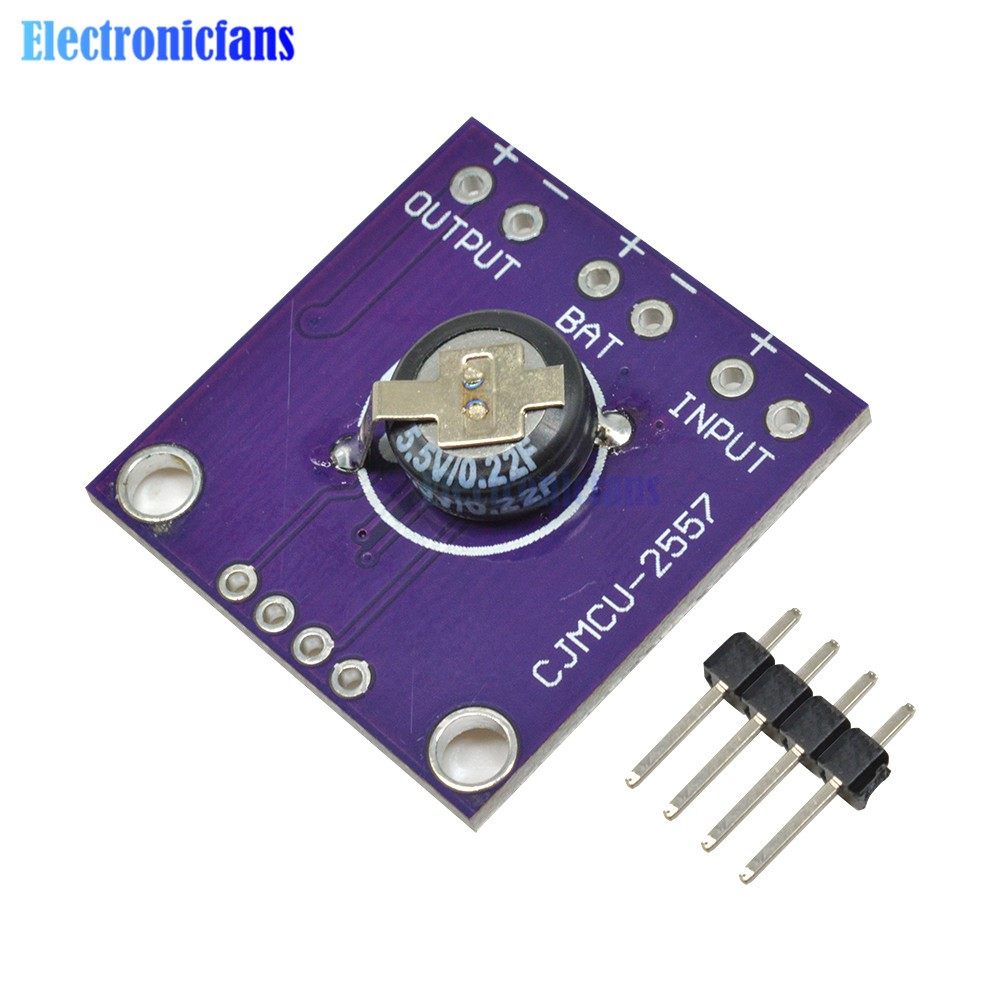 cjmcu-2557 bq25570 nano power energy harvester boost convert