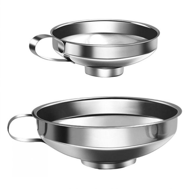 funnel for cans wide throat canning hopper filter leak bottl