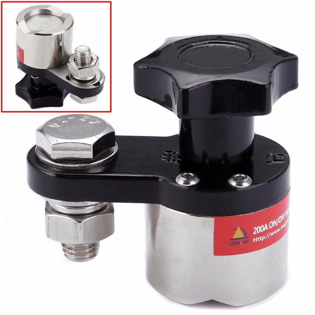 1pcs magnetic welding ground clamp holder 30kg ce small m6h2