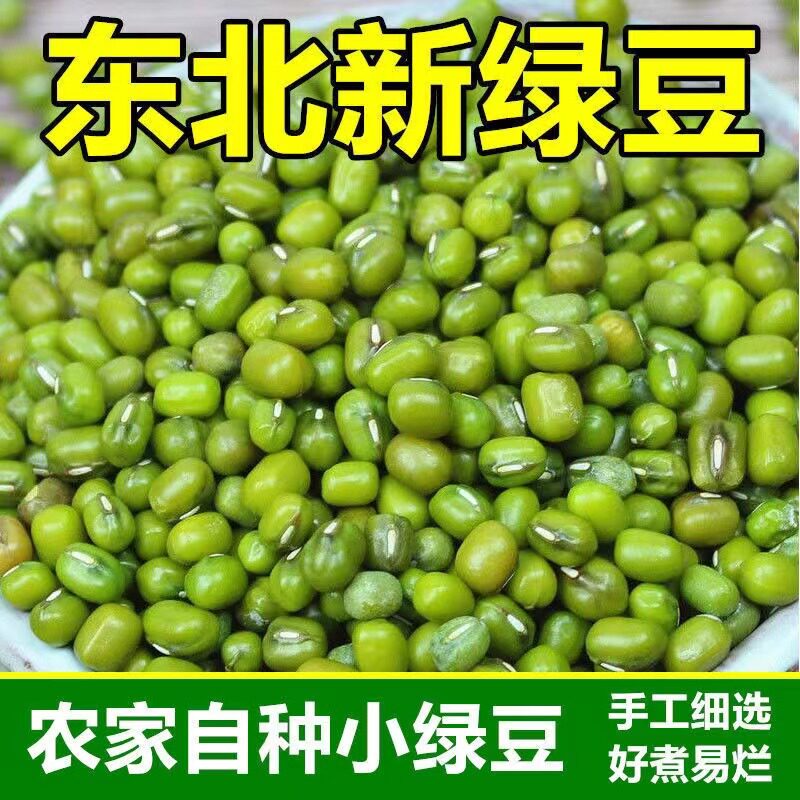 东北农家绿豆五谷杂粮发豆芽