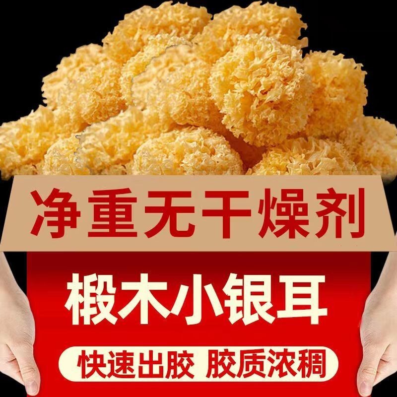 【特价抢购】古田椴木小银耳新货批发小朵银耳白木耳无干燥剂商用