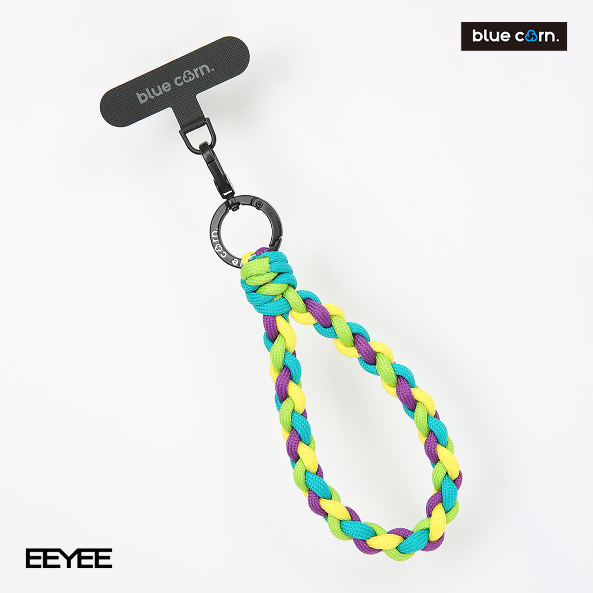 Bluecorn户外露营伞绳编织手机绳