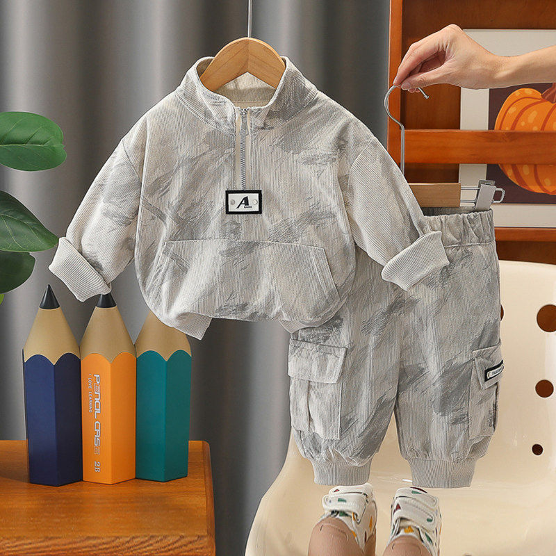 男童卫衣套装春装痞帅宝宝春秋季运动两件套婴儿童小孩外穿衣服潮,童装/婴儿装/亲子装,套装,淘宝优惠券,粉丝福利购,淘宝优惠卷