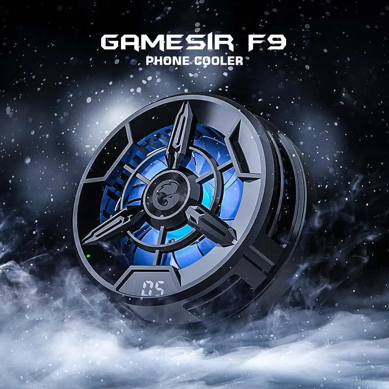 GameSir F9磁吸半导体制冷散热器平板手机支架适用安卓苹果