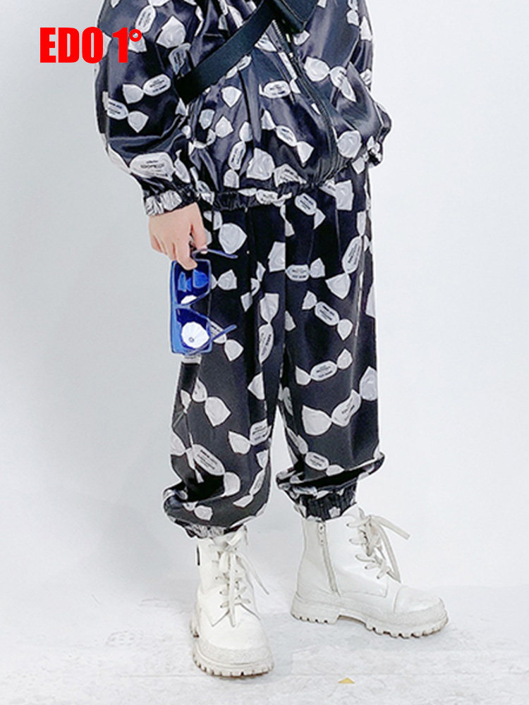 edo1一度童装outlets春夏款男女童清仓萝卜裤儿童休闲运动裤潮