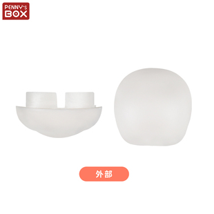 潘妮的宝盒盲盒口袋版bjd娃娃替换头壳配件假发可动人偶ob11手办