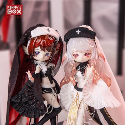潘妮的衣橱第五期祈祷十字修女娃衣8分bjd娃娃衣服配件露露亚适用