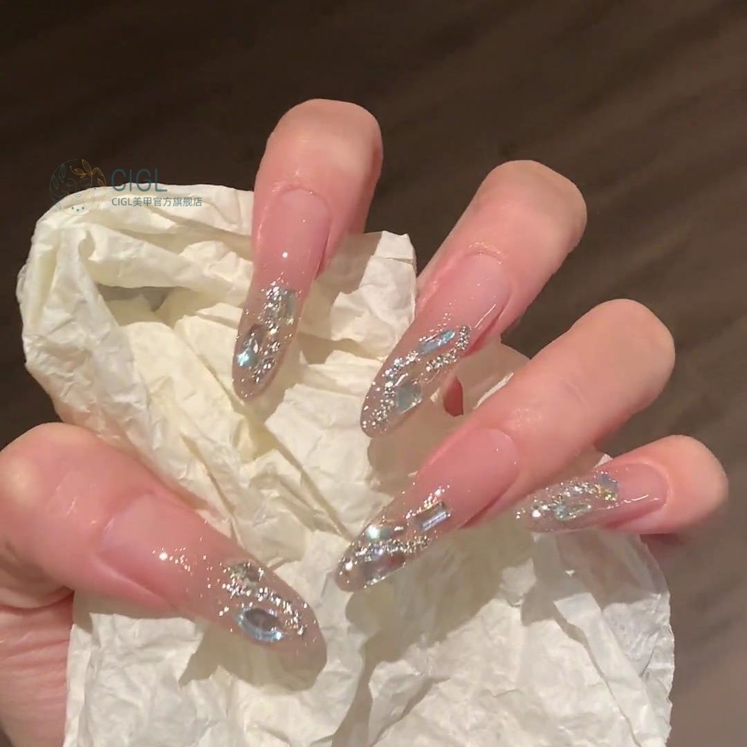 穿戴甲美甲CIGL纯手工美甲