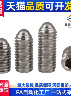 不锈钢加长型轻载型球头柱塞 BSML3/4/5/6/8/10/12 BMSL系列