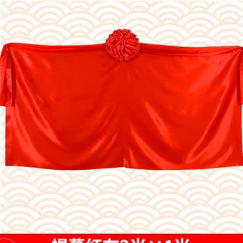厂促厂揭牌仪式红布揭幕布开业牌匾仪式道具剪彩大红色花定制红品