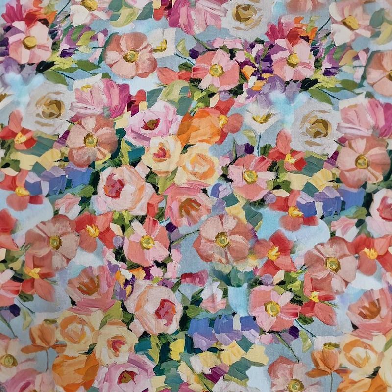 斜纹70织150幅宽宝宝棉绸y布料超柔睡衣面料婴儿童服装绵绸人造棉