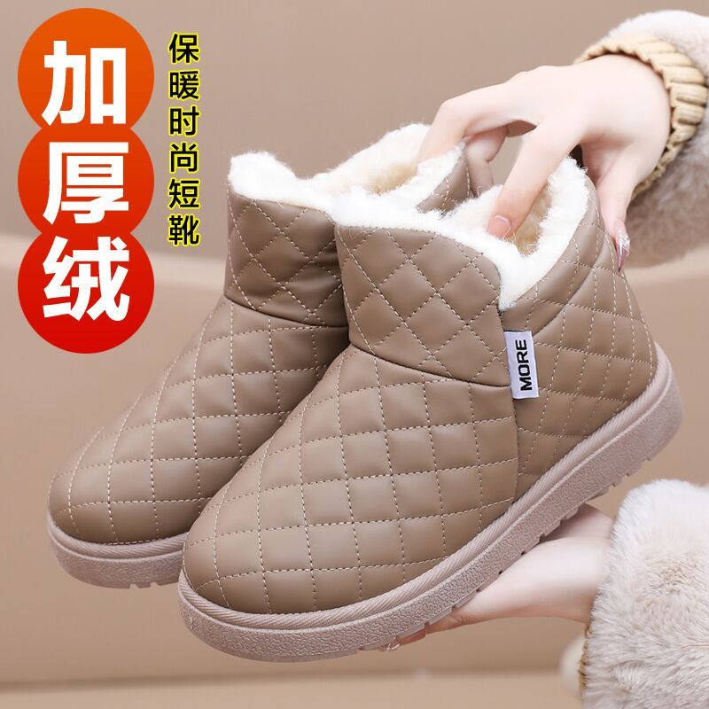 新款棉鞋女冬季加厚保暖雪地靴