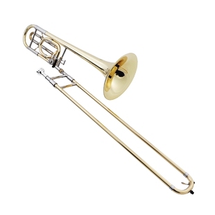 MEIDASI演奏漆金次中音变降b调f调长号拉管初学专业乐队铜管乐器