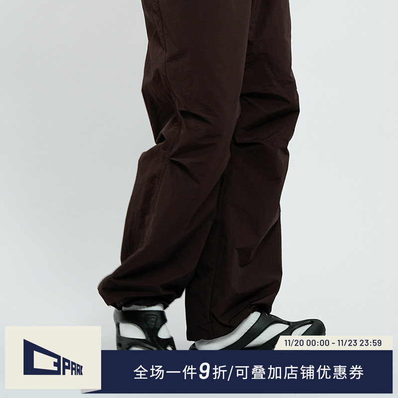 O3PARK户外风休闲裤速干直通束脚