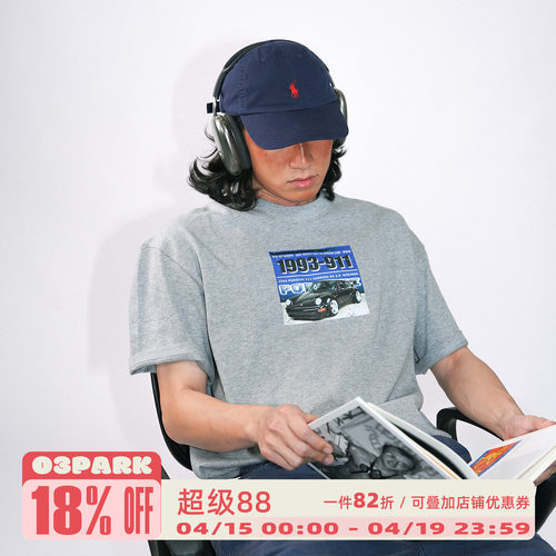 O3PARK夏季新款速干凉感T恤