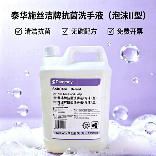泰华施丝洁牌抗菌洗手液泡沫II型
