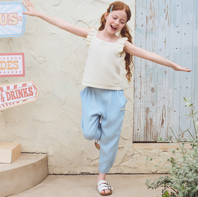 PR小云朵儿童防蚊裤长裤新款童装