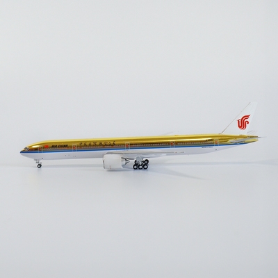 现货 1/400中国国际航空 B777-300ER B-2085 电镀金属飞机模型