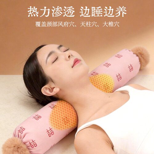 夏季荞麦壳热敷颈椎保健枕硬支撑