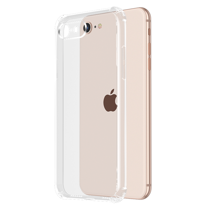 云曼丰适用苹果8plus手机壳iphone7透明硅胶i7p转音防摔ip8萍果7pormas送ipone平果8spuls八加全包防摔保护子