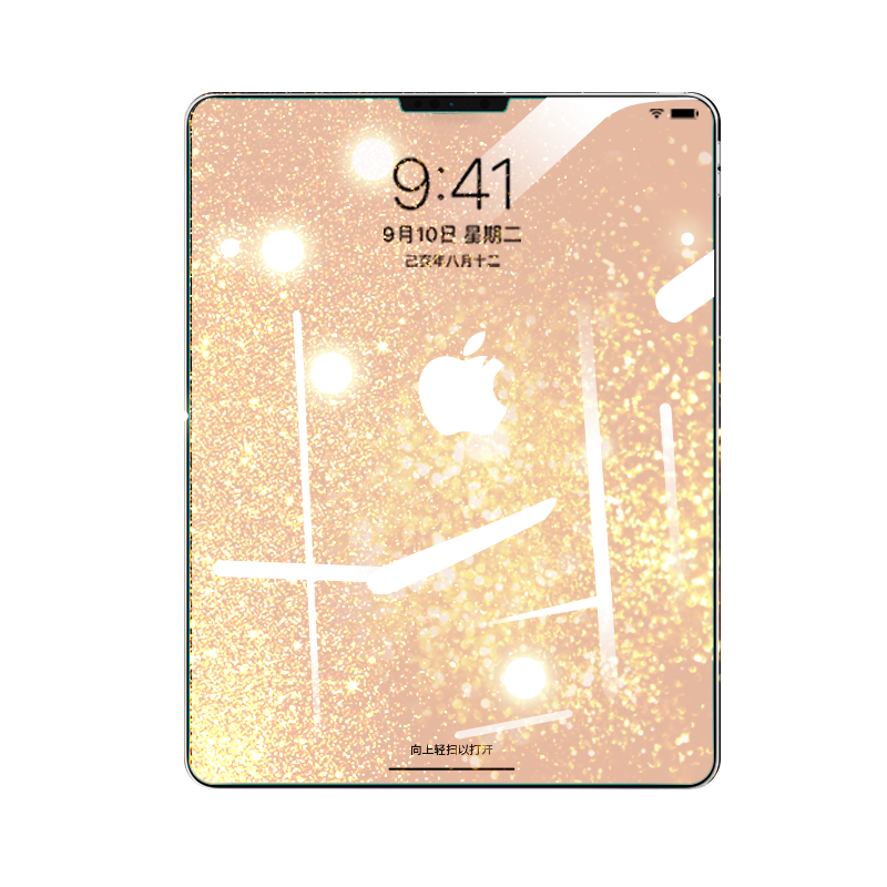 云曼丰适用ipad2021钢化膜pro11寸2020苹果air5平板2018第九代2019/2017pro3mini6六9五8七7ipadpor21ipd129