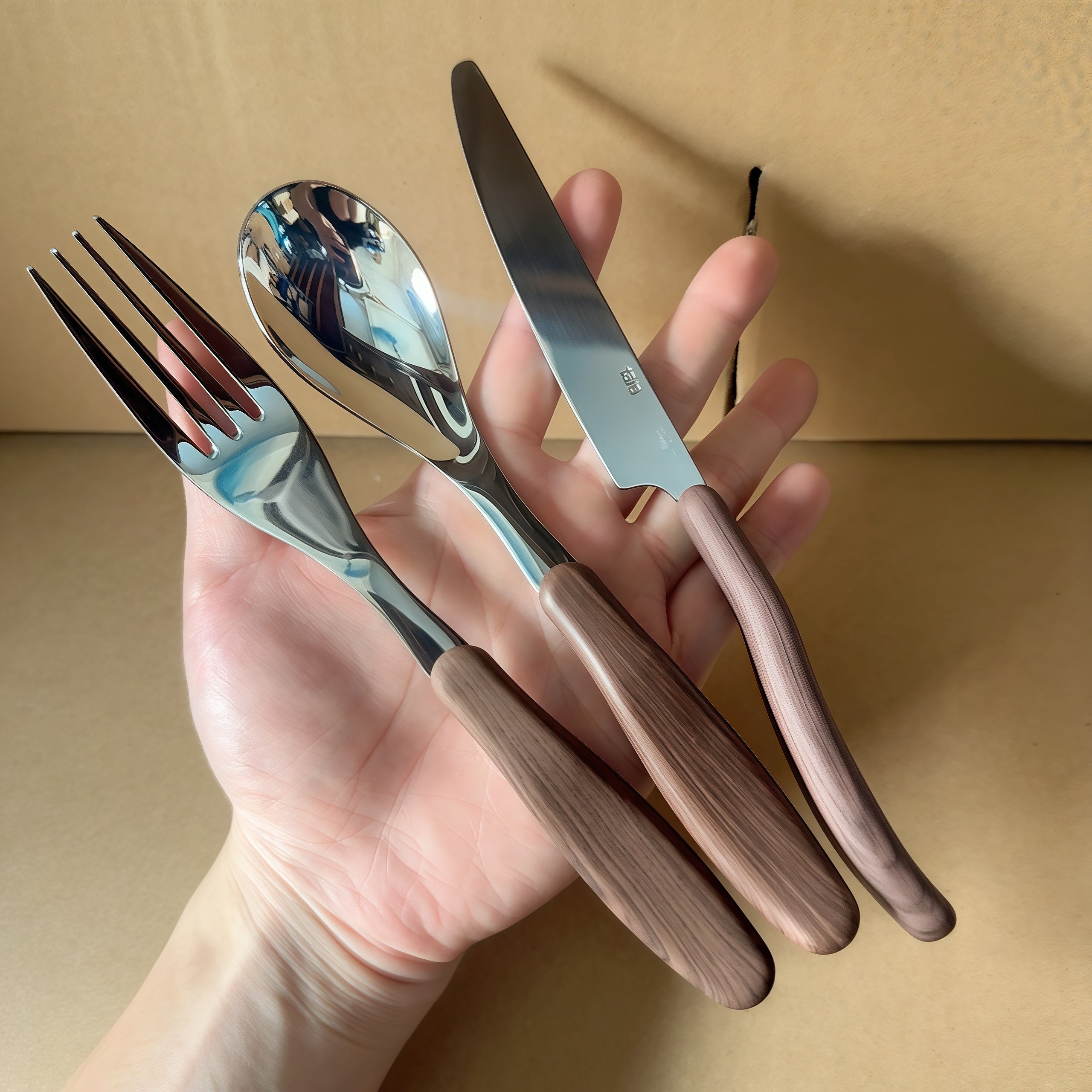 18/10不锈钢餐具刀叉勺三件套