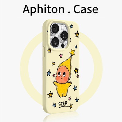 小星星人适用苹果17promax糯米手机壳iPhone16/15/14pro肤感磨砂16/15/14plus硅胶软壳13pro防摔保护套12/11