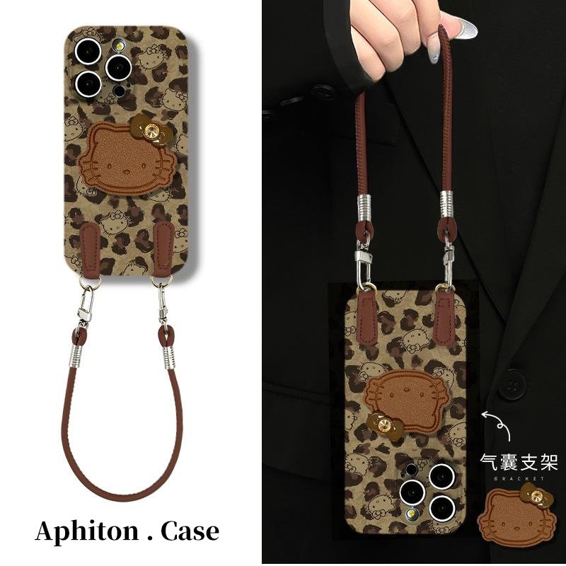 棕色豹纹kt头适用iPhone16pro苹果17promax菲林手机壳16/15/14plus全包防摔13/17pro华为P70vivo小米15oppo套,3C数码配件,手机保护套/壳,淘宝优惠券,粉丝福利购,淘宝优惠卷