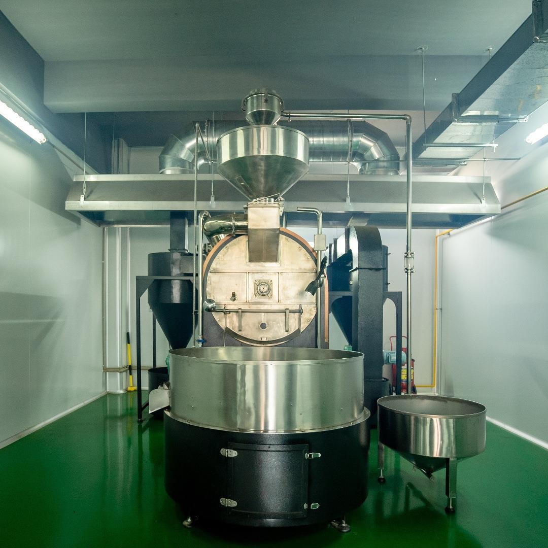 80公斤咖啡烘焙机半热风大型工业咖啡烘焙设备咖啡烘豆机