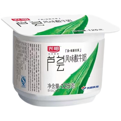 光明芦荟酸奶芦荟果粒