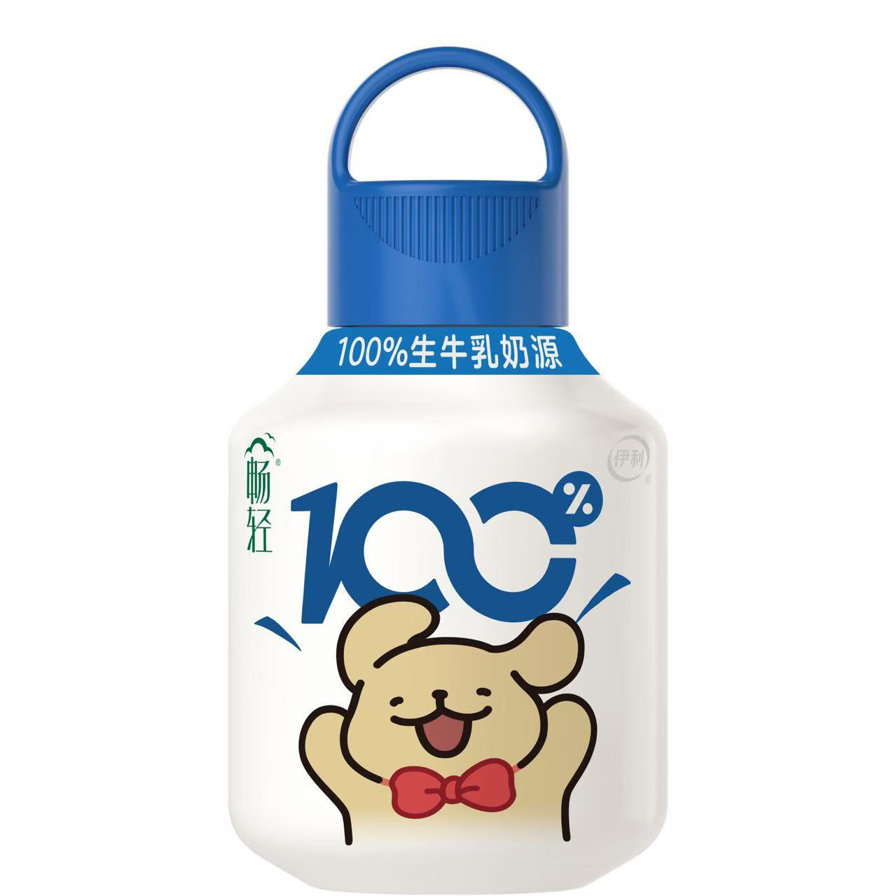 伊利畅轻原味风味发酵乳小奶壶生牛乳益生菌风味发酵乳400g