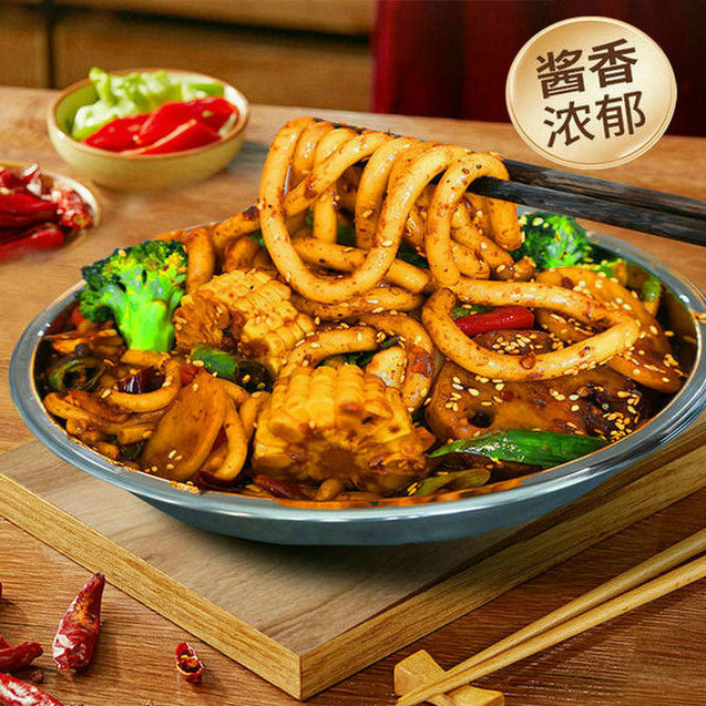 桶装粉丝土豆宽粉落小米麻辣砂锅