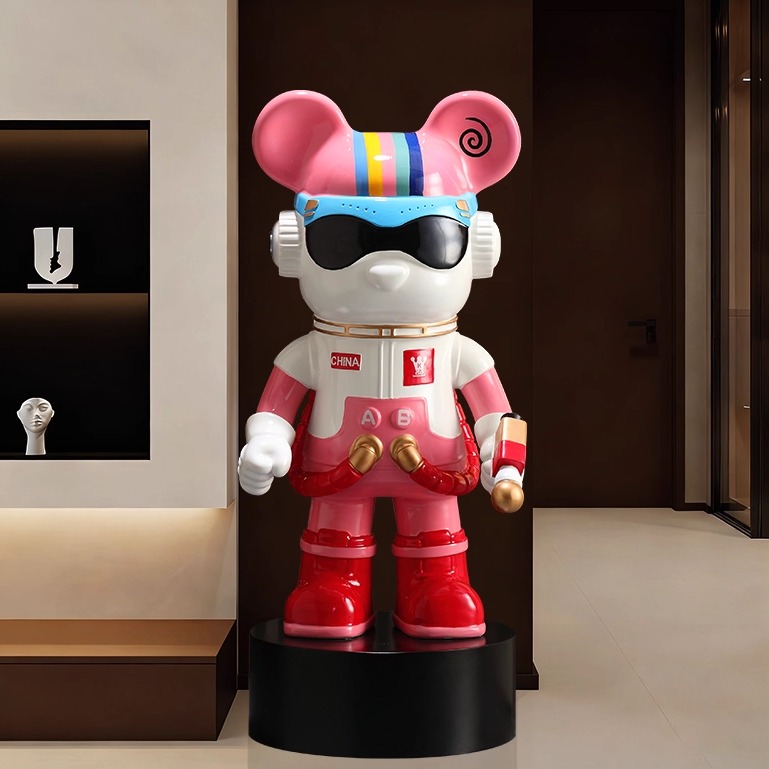 网红宇航员大型落地音箱摆件