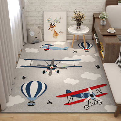 现代轻奢可裁剪床边地毯卧室长条垫子客厅床前地垫家用防滑可定制