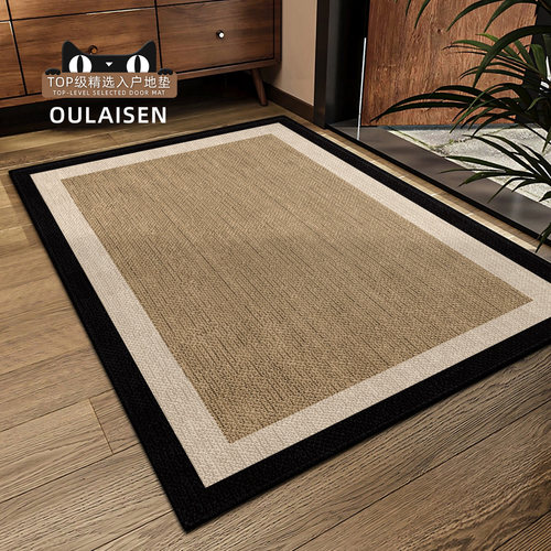 入户门地垫高级感玄关可裁剪脚垫