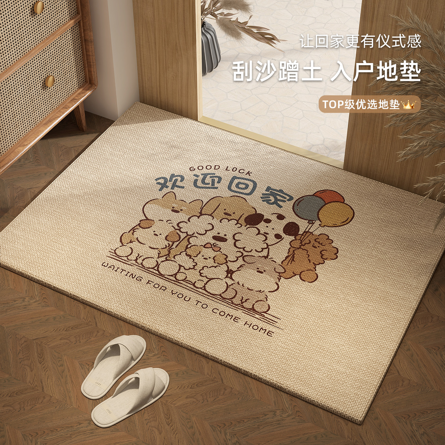 入户门垫免洗可擦蹭土脚垫可定制