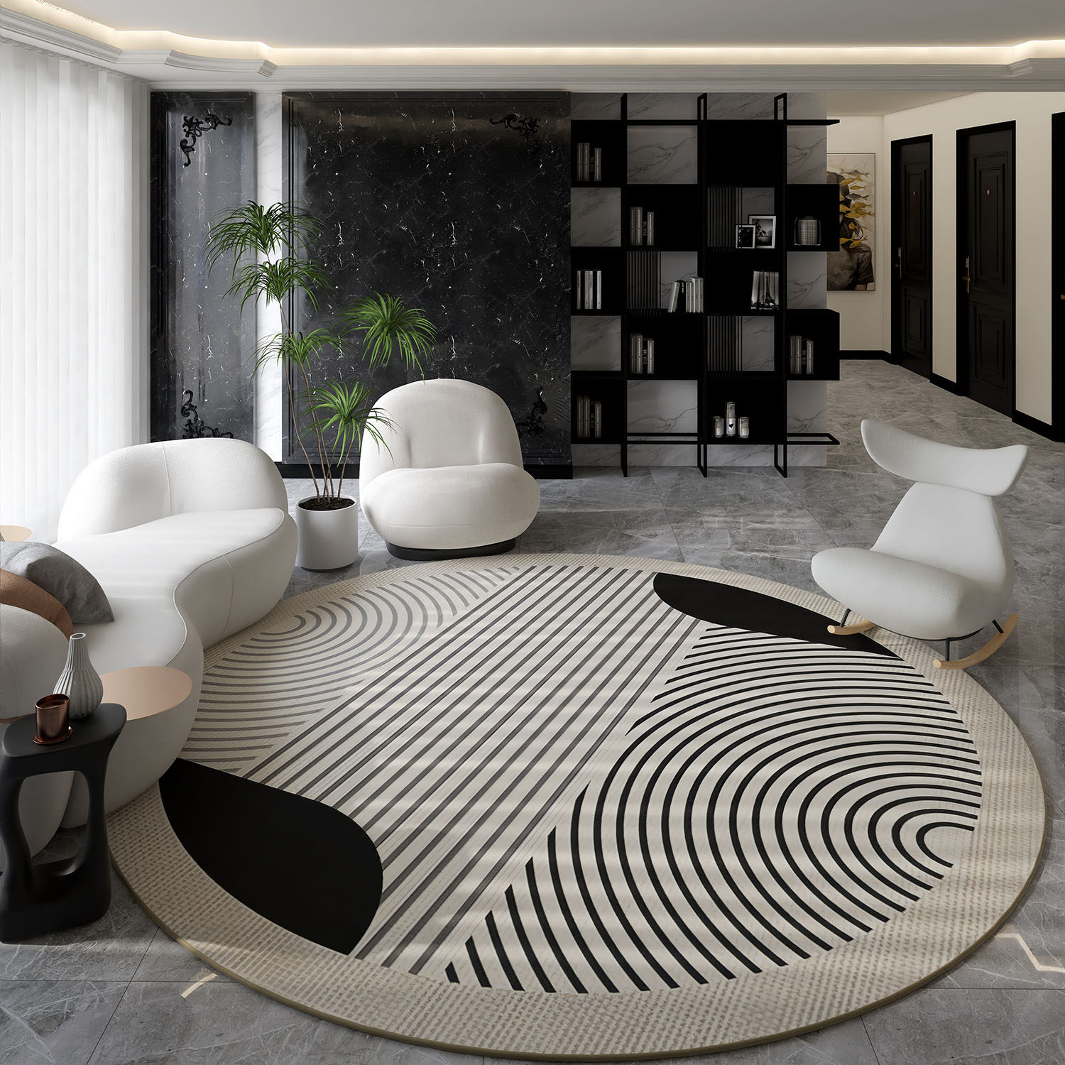 圆形客厅地垫大面积全铺书房转椅地垫高端定制卧室床边毯入户地垫,居家布艺,地毯,淘宝优惠券,粉丝福利购,淘宝优惠卷