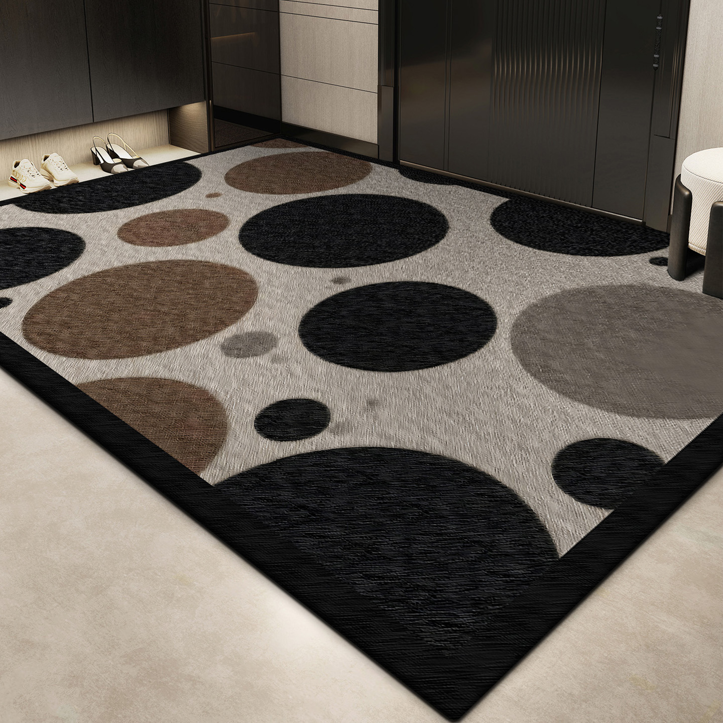 入户门地垫轻奢高级可擦免洗脚垫