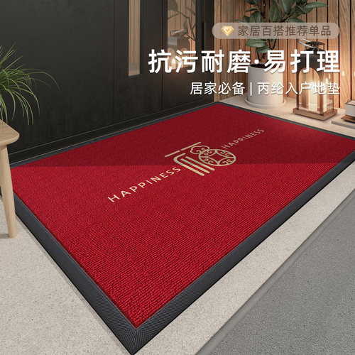 2025新款入户门地垫玄关防滑脚垫