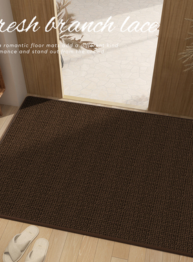 TPR入户门地垫仿剑麻家用地毯大门口防滑进门门垫可裁剪玄关脚垫