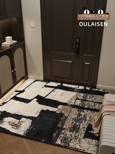 入户门专用地垫法式中古风玄关室内耐脏防滑垫免洗可擦可定制地毯