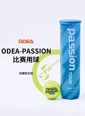 ODEA欧帝尔网球比赛用球专业Passion高弹耐磨耐打气压足成人训练