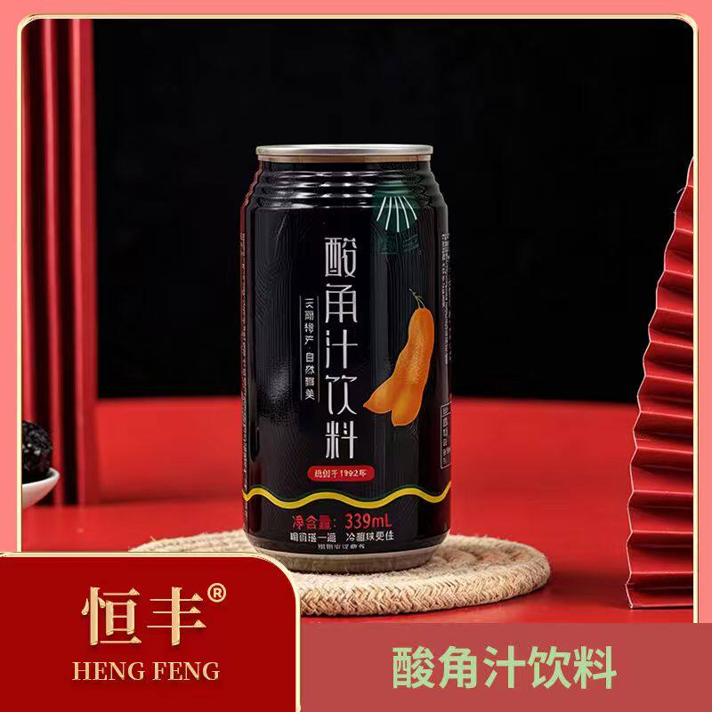 恒丰酸角汁饮料云南特产酸角味果味饮料330ml罐装