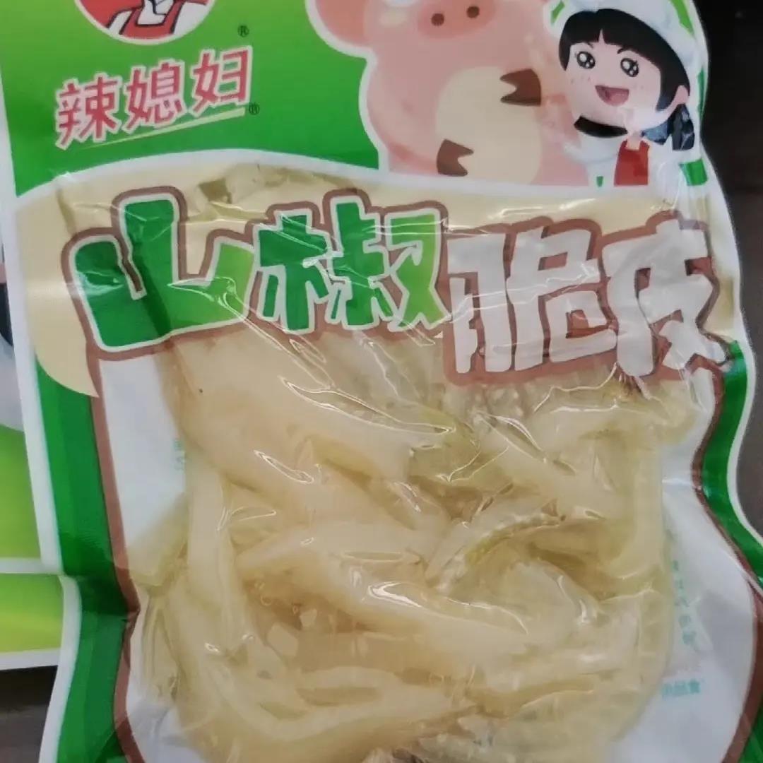 辣媳妇山椒猪皮22g泡椒猪皮野山椒猪皮晶脆皮休闲解馋小包装零食
