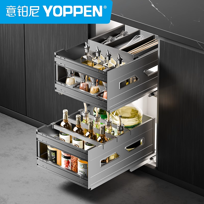 【上门包安装】高端橱柜调味拉篮